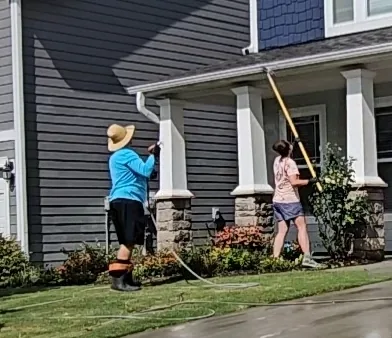 Gutter Cleaning by Darby's Exterior Cleaning